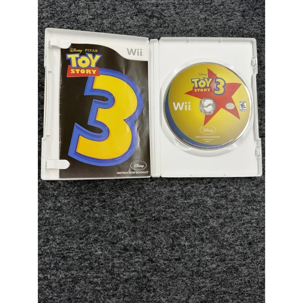 Toy Story 3 Nintendo Wii Game Complete CIB Disney Pixar Woody Buzz Lightyear